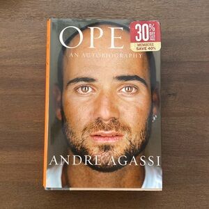 Open: An Autobiography by Andre Agassi (hardcover)